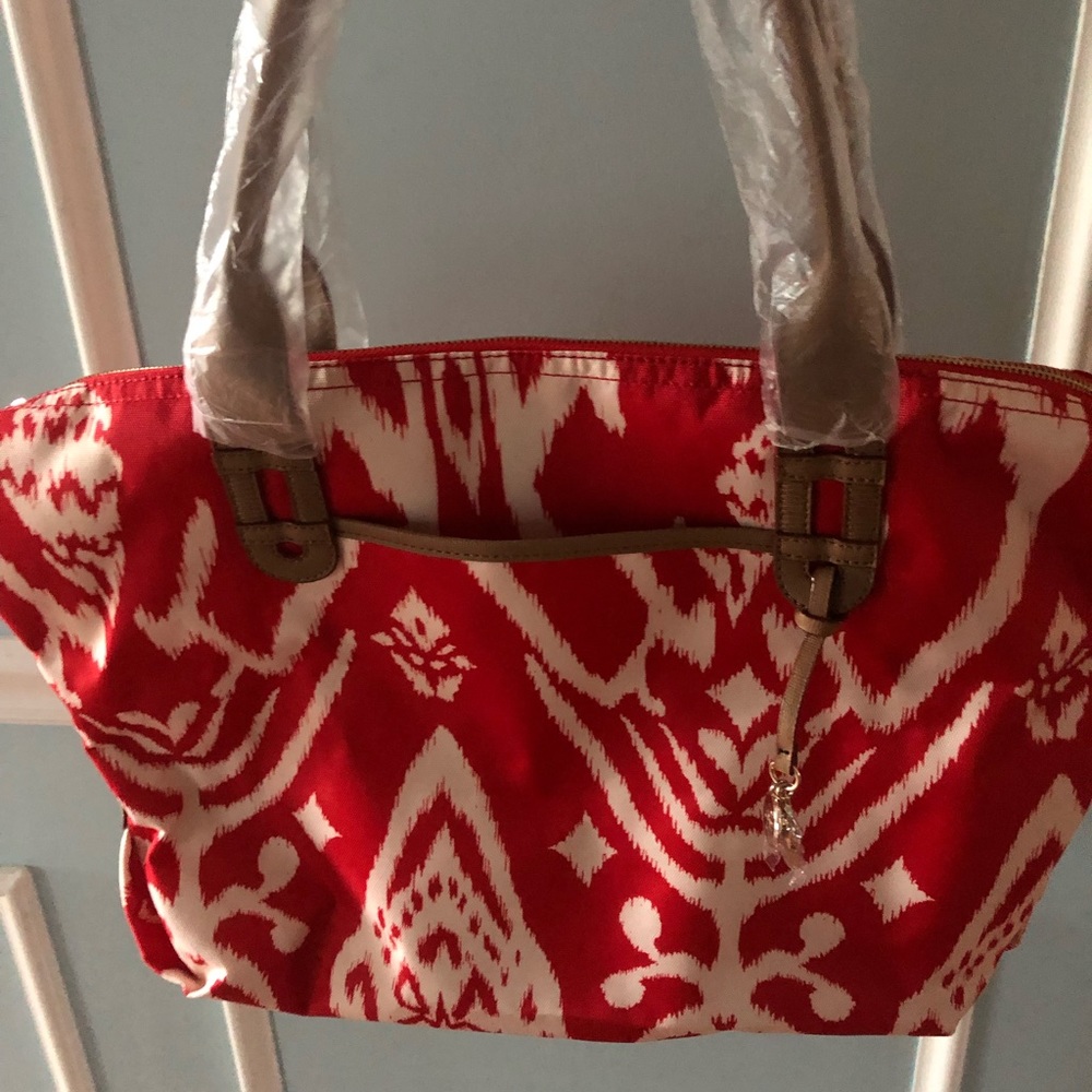 NWT Red and White purse